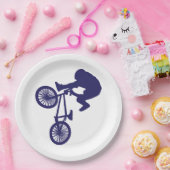 BMX Bike Rider Pappteller (Party)
