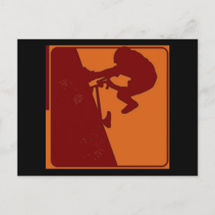 BMX Bike Rider Postkarte