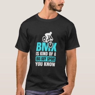 Bmx Bike Rims Bars, wie ein großer Typ Sport, den T-Shirt