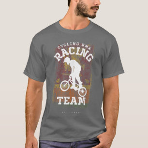 BMX Bike Sri Lanka Flaggen Fahrradrennen BMX T-Shirt