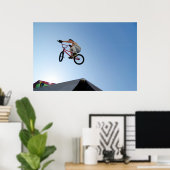 BMX Bike Stack Table Poster (Heimbüro)