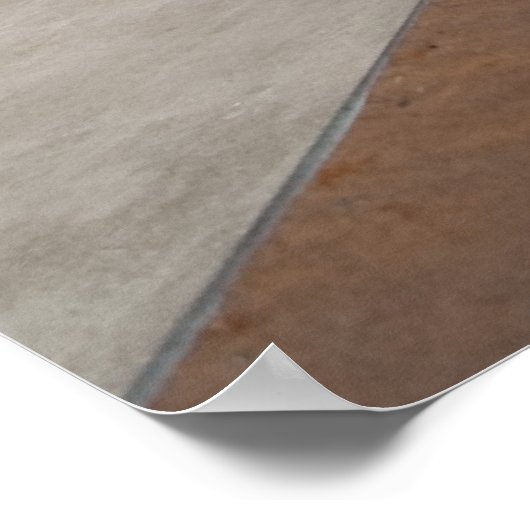 BMX Bike Stack Table Poster (Ecke)