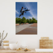 BMX Bike Stack Table Poster (Küche)