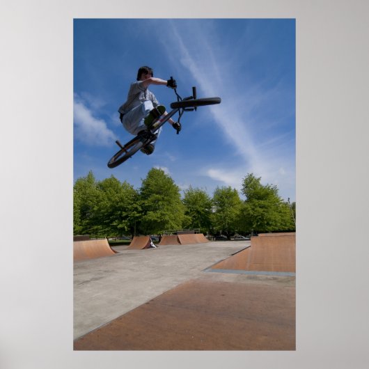 BMX Bike Stack Table Poster (Vorne)