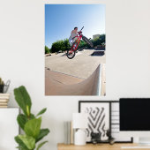 BMX Bike Stunt Bar Poster (Heimbüro)