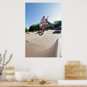 BMX Bike Stunt Bar Poster (Küche)
