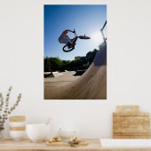 BMX Bike Stunt Bar Poster (Küche)