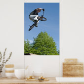 BMX Bike Stunt Poster (Küche)