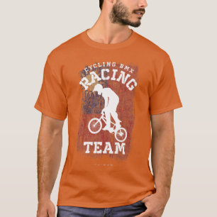 BMX Bike Taiwan Flaggen Fahrradrennen BMX T-Shirt