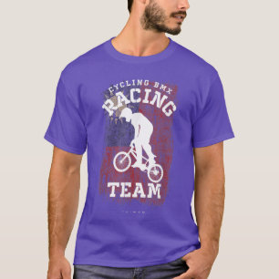 BMX Bike Taiwan Flaggen Fahrradrennen BMX T-Shirt