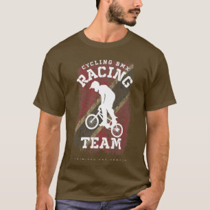 BMX Bike Trinidad und Tobago Flag Radfahren Rac T-Shirt