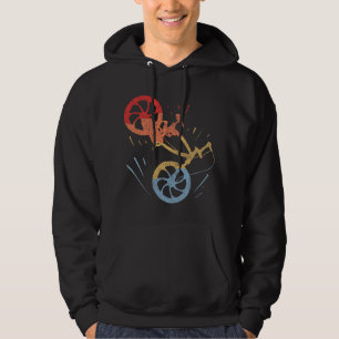 BMX Bike Vintag BMX Trick Bike Freestyle Stunt Bi Hoodie