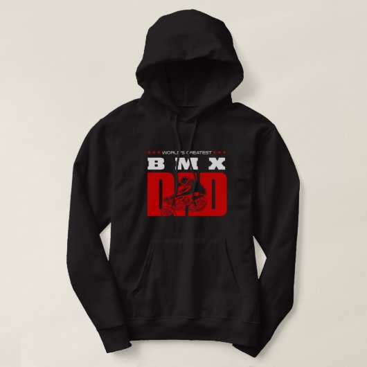 BMX Bike Weltbest Bmx Vater Hoodie (Design vorne)