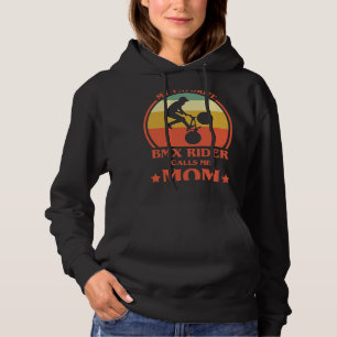 BMX Bike Womens Mein Favorit BMX Rider nennt mich  Hoodie