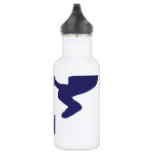 BMX Biker Edelstahlflasche (Rechts)