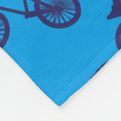 BMX-Biker Fleecedecke (Ecke)