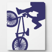 BMX Biker Fotoplatte (Vorderseite)