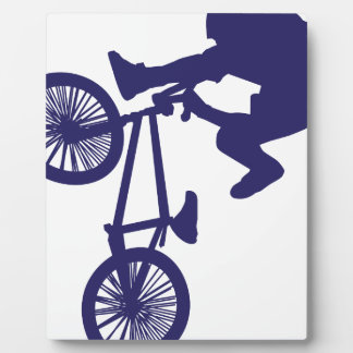 BMX Biker Fotoplatte