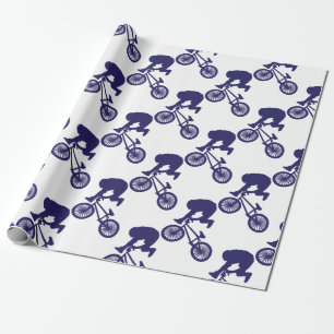 BMX-Biker Geschenkpapier