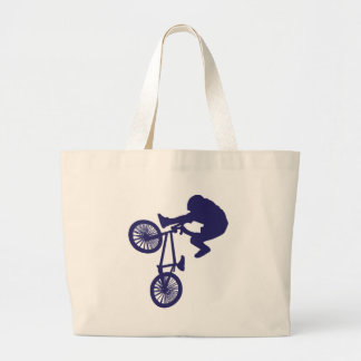 BMX Biker Jumbo Stoffbeutel