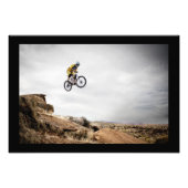 BMX Biker Jumping Poster (Vorne)
