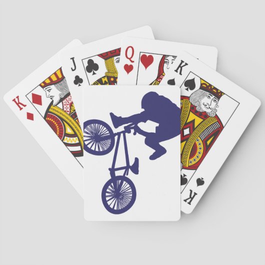 BMX Biker Spielkarten (Rückseite)