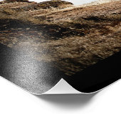 BMX-Biker-Sprungposter Fotodruck (Ecke)