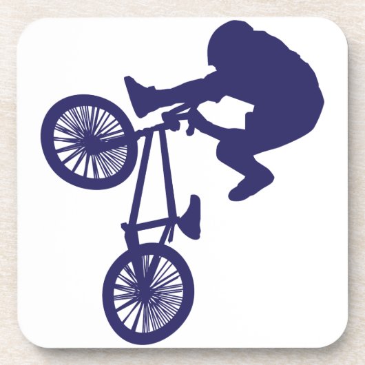 BMX Biker Untersetzer (Vorderseite)