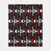 Bmx Bikers Freestyle Fleecedecke (Vorderseite)