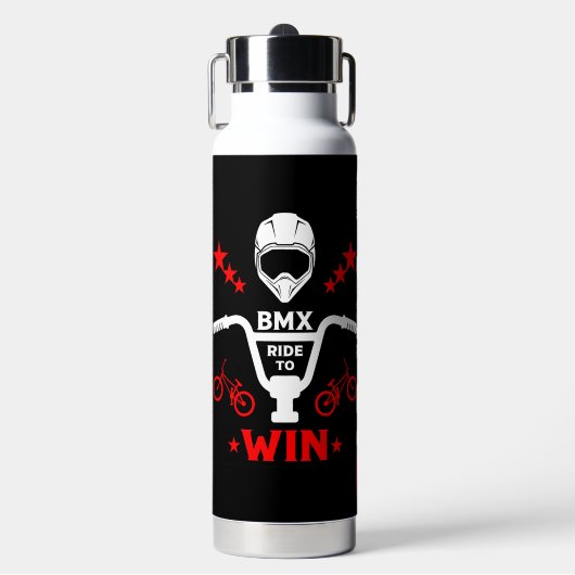 Bmx Bikers Freestyle Trinkflasche (Vorderseite)