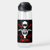 Bmx Bikers Freestyle Trinkflasche (Rückseite)