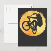 BMX Biking Racing Boys Freestyle Cycling Postkarte (Vorne/Hinten)