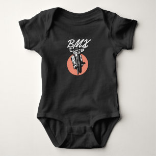 BMX Cool Biker Retrostil Baby Strampler