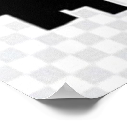 BMX Cyclist Poster (Ecke)