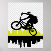 BMX Cyclist Poster (Vorne)
