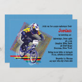 BMX, das Einladung läuft (Vorne/Hinten)