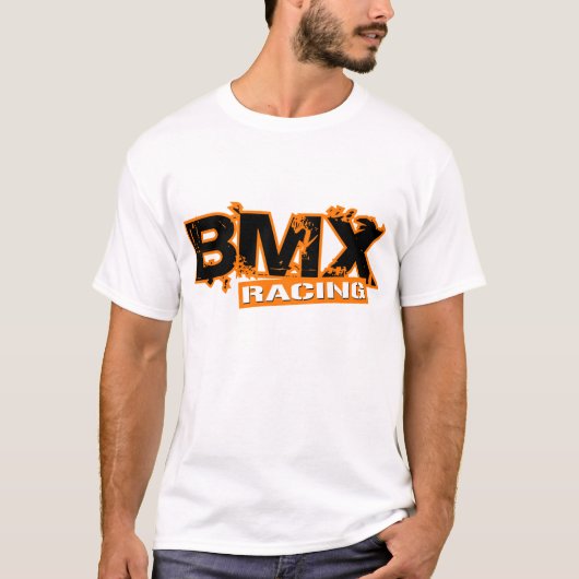 BMX, DAS ORANGE LÄUFT T-Shirt (Vorderseite)