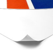 BMX England Style 2, Copyright Karen J Williams Poster (Ecke)