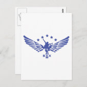 BMX erreichen Postkarte (Vorne/Hinten)