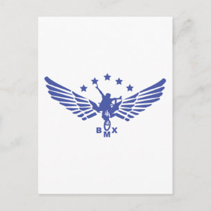 BMX erreichen Postkarte