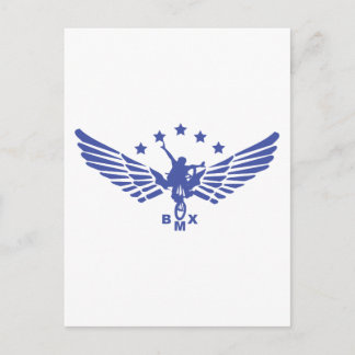 BMX erreichen Postkarte