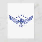 BMX erreichen Postkarte (Vorderseite)