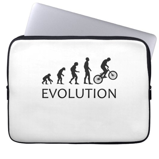 Bmx-Evolution Laptopschutzhülle (Vorderseite)