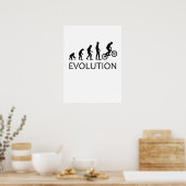 Bmx-Evolution Poster (Küche)