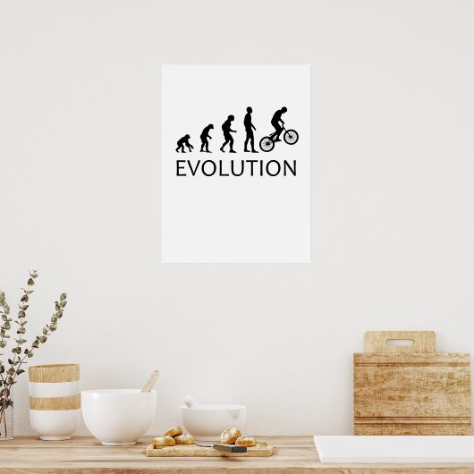Bmx-Evolution Poster (Küche)