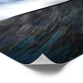 BMX-Fahrer bei Devonshire Green, Sheffield Poster (Ecke)