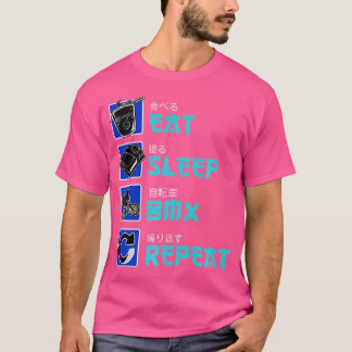 Bmx-Fahrrad Radfahrer Bmx-Rampe Fahrräder Radfahre T-Shirt