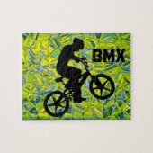 BMX Fahrrad-Reiter Puzzle (Horizontal)