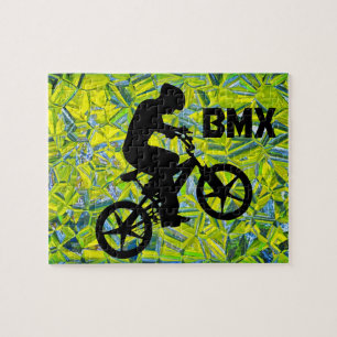 BMX Fahrrad-Reiter Puzzle