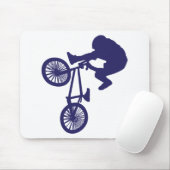 BMX-FAHRRADFAHRER MOUSEPAD (Mit Mouse)